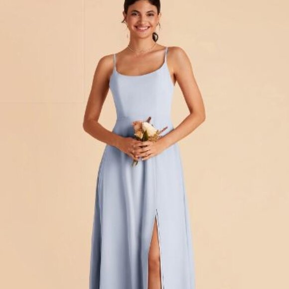 Birdy Grey Dresses & Skirts - Birdy Grey Amy Ice Blue Chiffon Dress